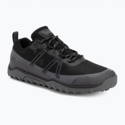 Buty barefoot męskie Xero Shoes Scrambler Trail Low WP. Czarne trekkingi męskie XERO SHOES, trekkingowe. Za 589.99 zł.