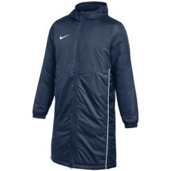 Kurtka męska Nike Therma-FIT Park. Niebieskie bluzy męskie Nike, na zimę, m, bez wzorów, z poliesteru, na fitness i siłownię. Za 473.99 zł.