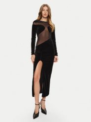 Undress Code Sukienka koktajlowa Velvet Sky 732 Czarny Slim Fit. Czarne sukienki damskie Undress Code, l, bez wzorów, z syntetyku, wizytowe, bez kołnierzyka, bez ramiączek. Za 799.99 zł.