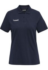 Koszulka tenisowa polo damska Hummel Go Cotton Polo Woman. Niebieskie koszulki sportowe damskie Hummel, s, bez wzorów, z bawełny, bez kołnierzyka, bez ramiączek, tenisowe. Za 166.50 zł.