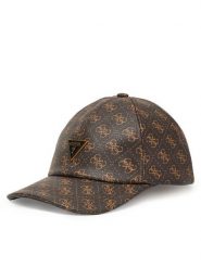 Guess Czapka z daszkiem AM9546 POL01 Brązowy. Brązowe rękawiczki damskie Guess, z aplikacjami, z materiału. Za 199.99 zł.