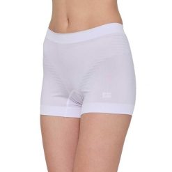 Bokserki damskie do biegania Brubeck B-LIGHT. Białe bokserki damskie Brubeck, s, bez wzorów, z poliamidu. Za 44.99 zł.