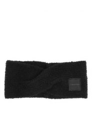 Calvin Klein Opaska materiałowa Modern Patch K60K612694 Czarny. Czarne czapki i kapelusze damskie Calvin Klein, bez wzorów, z materiału. Za 129.99 zł.