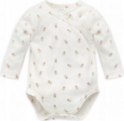 PINOKIO Body z długim rękawem niemowlęce ecru rozpinane Lovely Day Pinokio 56 (51 - 56 cm). Body niemowlęce Pinokio, bez wzorów, bez ramiączek. Za 39.90 zł.