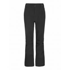 Spodnie narciarskie dla kobiet Protest Lole. Czarne spodnie materiałowe damskie Protest, bez wzorów, z softshellu. Za 516.35 zł.
