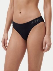Guess Dół od bikini E6GO28 KF442 Czarny. Czarne bikini damskie Guess, xl, z aplikacjami. Za 149.99 zł.