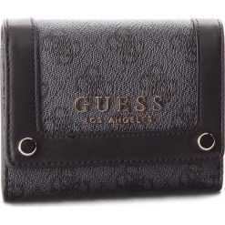 Duży Portfel Damski GUESS - Florence Slg SWSG69 91430 COA. Czarne portfele damskie Guess, ze skóry ekologicznej. W wyprzedaży za 189.00 zł.