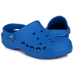 Klapki męskie na basen Crocs BAYA. Niebieskie klapki męskie Crocs, bez wzorów. W wyprzedaży za 199.00 zł.