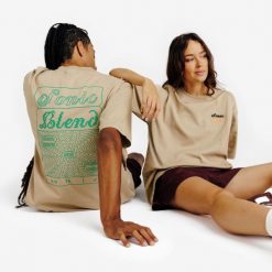 Koszulka unisex Graph Elementals. Białe t-shirty damskie Decathlon, xs, bez wzorów, z bawełny, bez kołnierzyka. Za 69.99 zł.