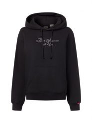 Levi's sweter z kapturem Kobiety Bawełna szary, M. Szare swetry damskie Levi's, m, z aplikacjami, z bawełny, bez kołnierzyka, bez ramiączek, z kapturem. Za 229.95 zł.