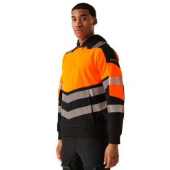 Bluza Z Kapturem Męska Odblaskowa. Brązowe bluzy męskie Regatta, m, bez wzorów, z materiału, z kapturem. Za 226.99 zł.
