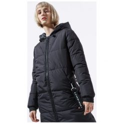 Confront Kurtka Zimowa Silvia Blk Jkt , czarny, rozmiar L. Czarne kurtki damskie Confront, na zimę, l, z aplikacjami, z materiału, bez kaptura. W wyprzedaży za 199.99 zł.