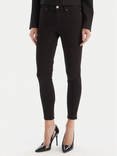 Fracomina Jeansy FP25WV8000W72001 Czarny Slim Fit. Czarne jeansy damskie Fracomina. Za 379.99 zł.