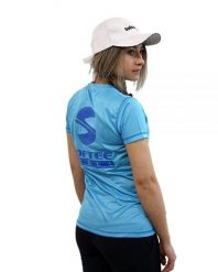Softee Padel Zero Woman T-shirt Azul Celeste. Niebieskie koszulki sportowe damskie Softee, s, bez wzorów, z poliesteru, klasyczne, bez kołnierzyka. Za 125.99 zł.