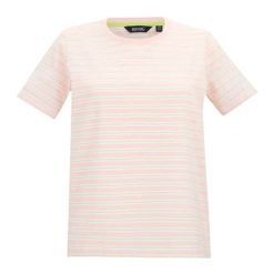 Koszulka damska Regatta Bayletta. Brązowe t-shirty damskie Regatta, m, bez wzorów, z bawełny, eleganckie, bez kołnierzyka. Za 113.50 zł.