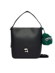 KARL LAGERFELD Torebka B4W30084 Czarny. Czarne torebki do ręki damskie KARL LAGERFELD, bez wzorów, ze skóry, bez dodatków. Za 849.99 zł.