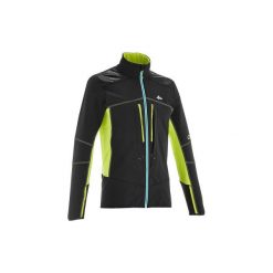 Kurtka SH500 ACTIVE WARM męska. Czarne kurtki męskie QUECHUA. W wyprzedaży za 139.99 zł.