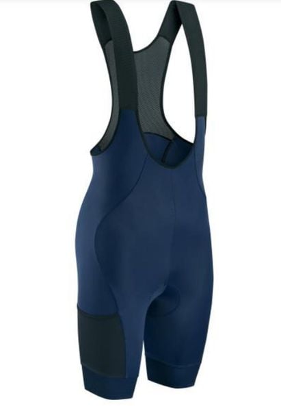 Spodenki rowerowe DISCOVER BIBSHORT, niebieskie. Niebieskie szorty męskie GIST, m, bez wzorów. Za 396.50 zł.
