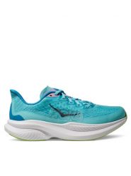 Hoka Buty do biegania Mach 6 1147810 Niebieski. Niebieskie obuwie sportowe damskie HOKA, bez wzorów, z materiału, do biegania. Za 599.99 zł.