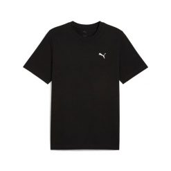 Koszulka Puma Essentials. Czarne koszulki sportowe męskie Puma, l, bez wzorów, z materiału, bez kołnierzyka, bez ramiączek, na fitness i siłownię. Za 127.00 zł.