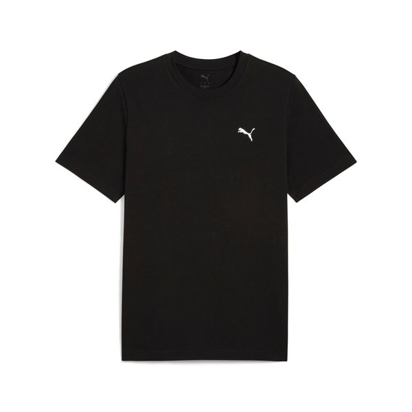 Koszulka Puma Essentials. Czarne koszulki sportowe męskie Puma, l, bez wzorów, z materiału, bez kołnierzyka, bez ramiączek, na fitness i siłownię. Za 90.99 zł.