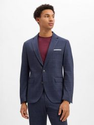 Cinque marynarka z zestawu modułowego Mężczyźni Regular Fit niebieski, 48. Niebieskie marynarki męskie Cinque, bez wzorów, z syntetyku, eleganckie. Za 1,099.95 zł.