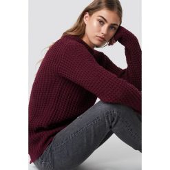 Rut&Circle Sweter Samira Otwórz Wróć Knit - Red. Swetry damskie marki Rut&Circle. Za 121.95 zł.