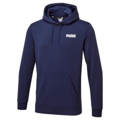 Bluza dresowa męska Puma ESS FL. Niebieskie bluzy męskie Puma, m, bez wzorów, z dresówki, bez kaptura. Za 152.99 zł.