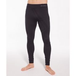 Spodnie męskie z wełną merino Brubeck THERMO WOOL by Pustelnik. Czarne spodnie snowboardowe męskie Brubeck, m, bez wzorów, z wełny, narciarskie. Za 183.49 zł.