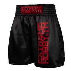 Spodenki bokserskie męskie EXTREME HOBBY BLACK ARMOUR. Czarne krótkie spodenki sportowe męskie EXTREME HOBBY, l, bez wzorów, z poliesteru. Za 209.00 zł.