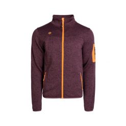 SAMAUN M V3 Męska kurtka polarowa termiczna z wysokim kołnierzem i kieszeniami z. Czerwone kurtki męskie IZAS, m, bez wzorów, z dzianiny, trekkingowe. Za 269.52 zł.