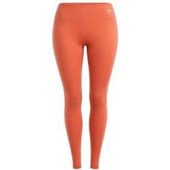 Legginsy treningowe damskie Gymshark Training 7/8. Brązowe legginsy damskie GYMSHARK, m, bez wzorów. Za 109.99 zł.