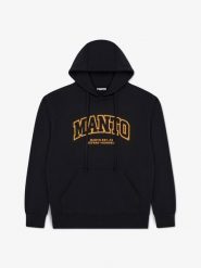 MANTO bluza z kapturem VARSITY 26 czarna. Czarne bluzy męskie Manto, l, bez wzorów, z bawełny, z kapturem. Za 269.99 zł.