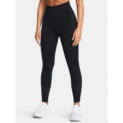 Legginsy do biegania damskie Under Armou Launch Elite. Czarne legginsy sportowe damskie Under Armour, bez wzorów, do biegania. W wyprzedaży za 357.00 zł.