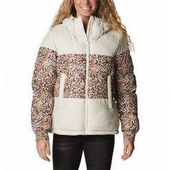 Kurtka Zimowa Pikowana Damska Columbia Pike Lake II Insulated. Brązowe kurtki damskie Columbia, na zimę, xl, bez wzorów, z puchu, bez kaptura, trekkingowe. W wyprzedaży za 527.00 zł.