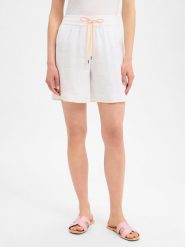 Marc Cain Szorty Kobiety len (100%) biały, 40. Białe szorty damskie Marc Cain, na lato, s, bez wzorów, ze lnu, eleganckie. Za 649.95 zł.