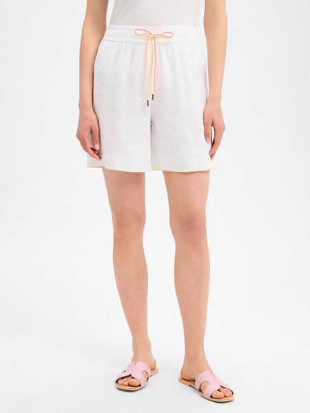 Marc Cain Szorty Kobiety len (100%) biały, 40. Białe szorty damskie Marc Cain, na lato, s, bez wzorów, ze lnu, eleganckie. Za 649.95 zł.