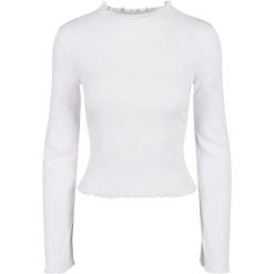 Damska koszulka z długim rękawem Urban Classics Turtleneck GT. Białe t-shirty damskie Urban Classics, bez wzorów, eleganckie, bez kołnierzyka. Za 160.50 zł.