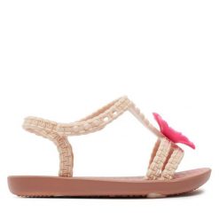 Sandały Ipanema. Brązowe sandały dziewczęce Ipanema, bez zapięcia. Za 59.99 zł.