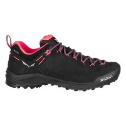 Buty trekkingowe damskie Salewa Wildfire Leather Gtx. Czarne trekkingi damskie Salewa, trekkingowe. Za 857.00 zł.