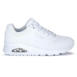 Buty do chodzenia damskie Skechers Ltdn One Stand On Air. Niebieskie obuwie sportowe damskie Skechers, bez wzorów, z materiału, trekkingowe. Za 377.50 zł.