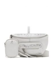 Steve Madden Saszetka nerka Bmaxima SM13000640-WHT Biały. Białe torebki do ręki damskie Steve Madden, bez wzorów, ze skóry, bez dodatków. Za 319.99 zł.