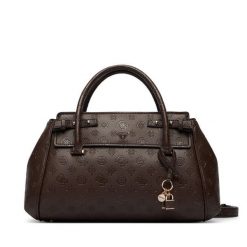 Torebka Guess. Brązowe torebki do ręki damskie Guess, z aplikacjami, bez dodatków. Za 634.99 zł.
