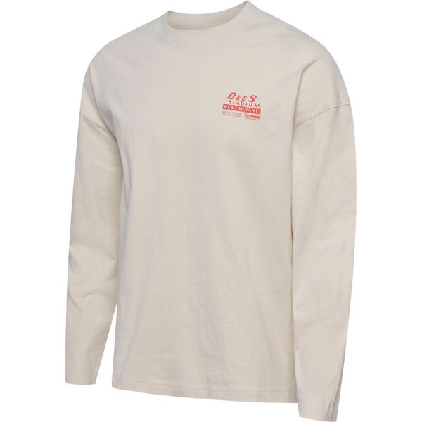 Koszulka z długim rękawem Hummel Loose Bees Stadium. Białe t-shirty damskie Hummel, l, bez wzorów, bez kołnierzyka. Za 177.50 zł.