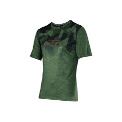 Koszulka rowerowa męska Leatt MTB Trail 1.0. Zielone buty sportowe męskie LEATT, bez zapięcia, rowerowe. Za 239.99 zł.