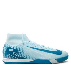 Buty do piłki nożnej Nike. Niebieskie buty sportowe męskie Nike, bez zapięcia, do piłki nożnej. Za 419.99 zł.