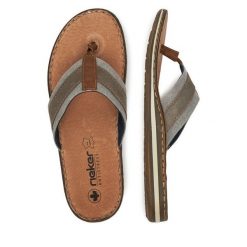 Japonki Rieker. Brązowe klapki męskie Rieker. Za 289.99 zł.