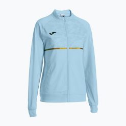 Bluza do biegania damska Joma Record III Full Zip. Niebieskie bluzy sportowe damskie Joma, xs, bez wzorów, bez kaptura, do biegania. Za 139.99 zł.