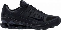 Nike Buty męskie Reax 8 Tr Mesh czarne r. 45.5 (621716-008). Czarne buty sportowe męskie Nike, z meshu, bez zapięcia. Za 408.45 zł.