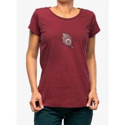 Koszulka wspinaczkowa damska Ocun Classic T Blossom-Art. Czerwone koszulki sportowe damskie Ocun, bez wzorów, bez kołnierzyka, bez ramiączek. Za 122.99 zł.